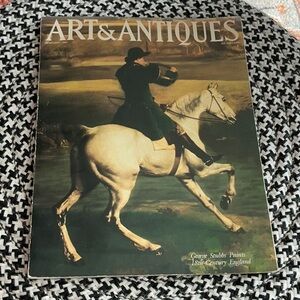 Art & Antiques Magazine George Stubbs Paints 18th Century England February 1985